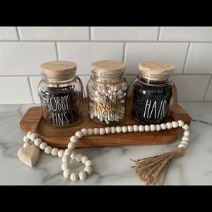 Rae Dunn Bathroom Jars